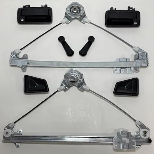 WINDOW REGULATORS W/ INT/EXT DOOR HANDLES – 2 DOOR – TRACKER / SIDEKICK ’89-’98