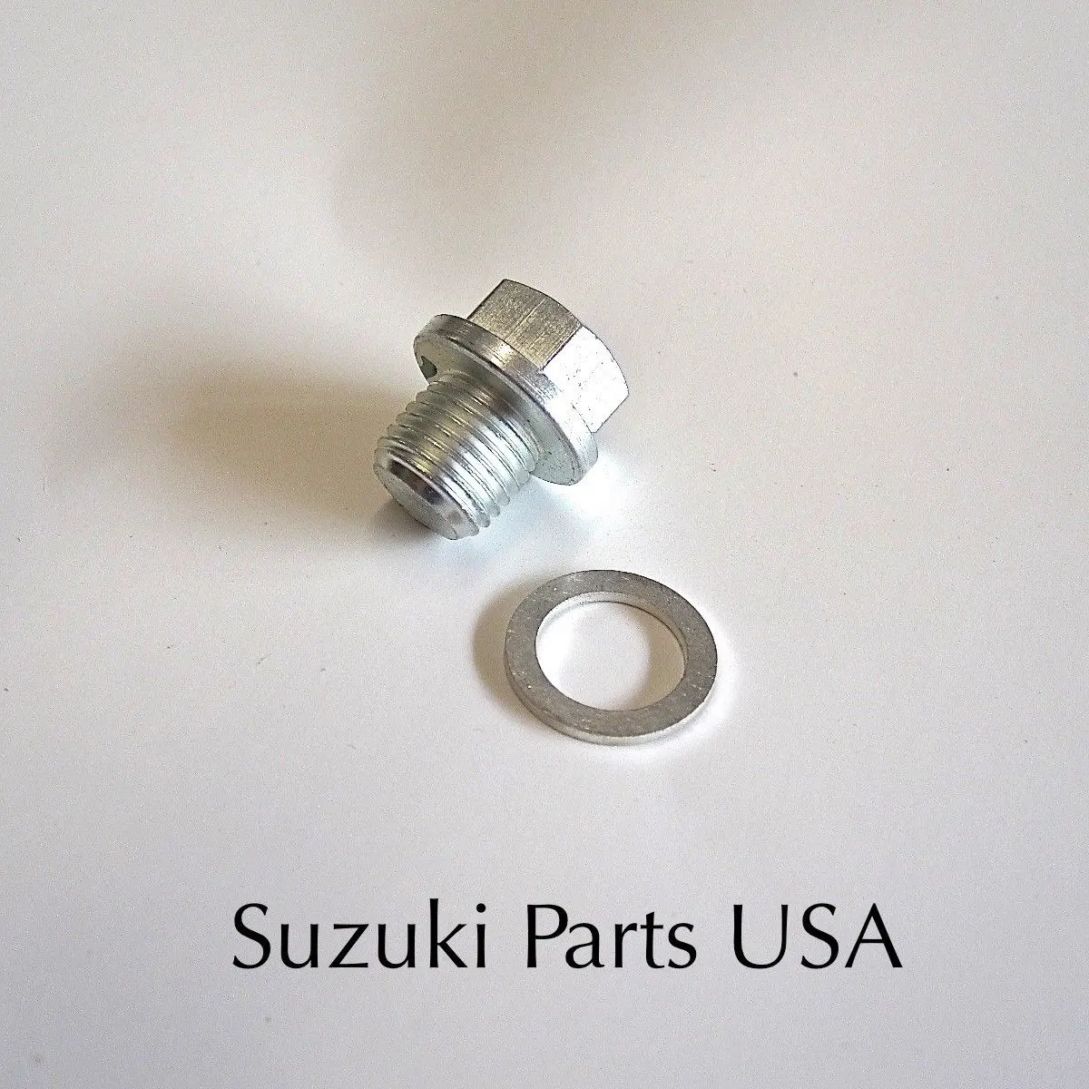 OIL PAN DRAIN PLUG / WASHER (OEM) – SAMURAI/SIDEKICK/TRACKER ’85-’95