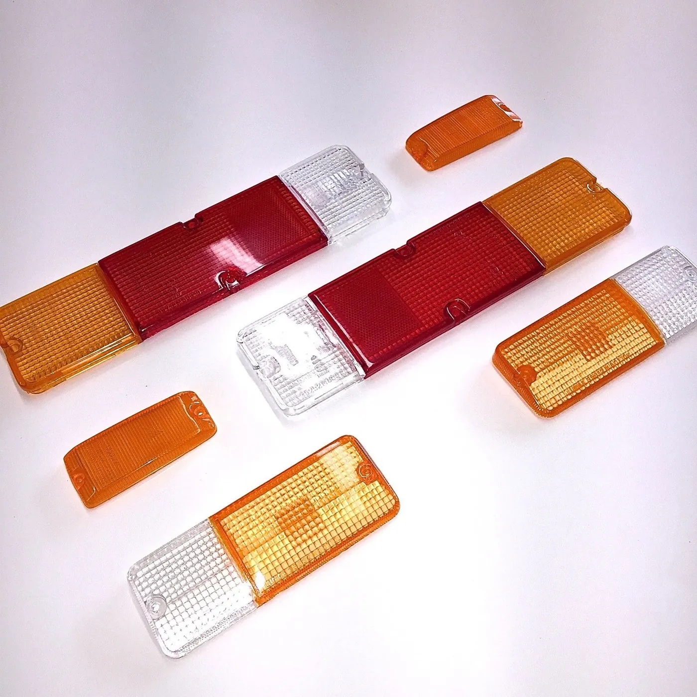 6 PC BRAKE LIGHT/TURN/SIDE MARKER LENS (OEM) – SAMURAI ’85-’95
