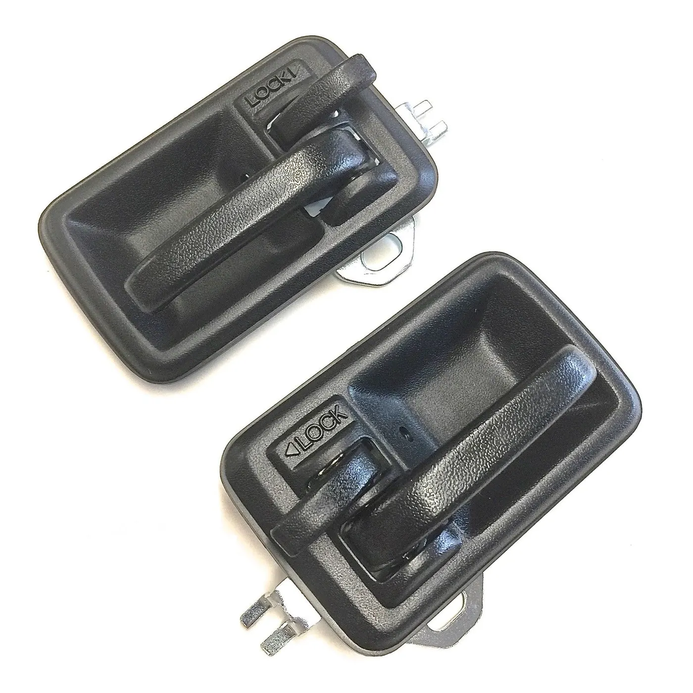 DOOR HANDLES / BEZELS / PASSENGER / DRIVER SIDES (BLACK) – SAMURAI ’85-’93