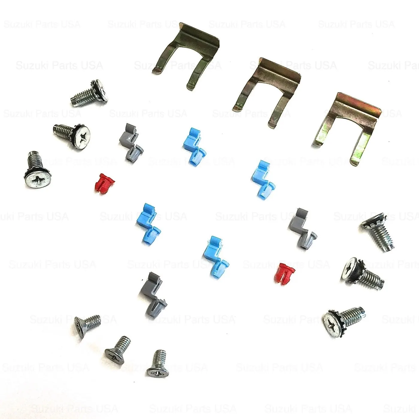 DOOR/TAILGATE LOCK / LATCH ROD/CYLINDER CLIPS / SCREWS – SAMURAI ’80-’95