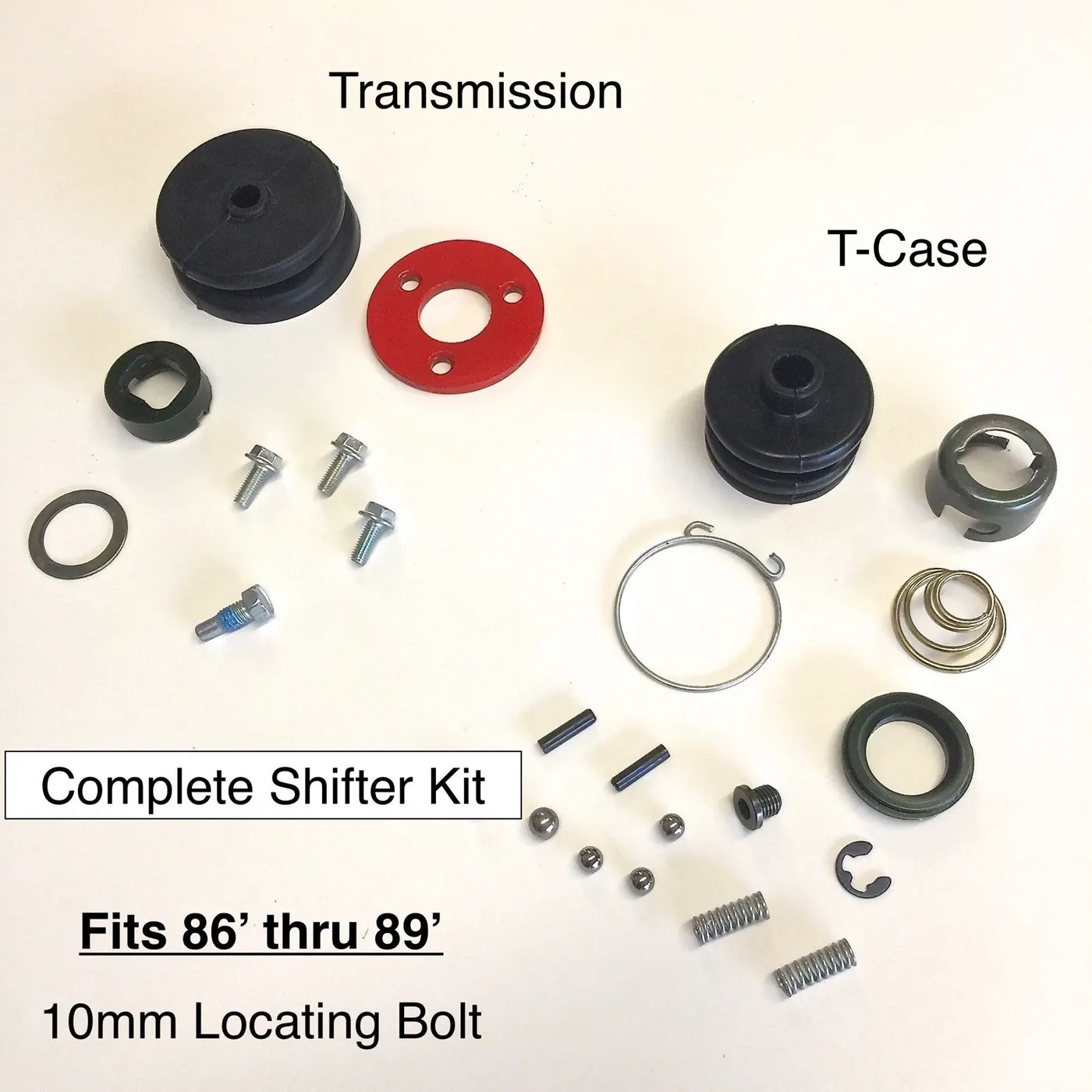 TRANSMISSION SHIFTER / TRANSFER CASE SHIFTER REPAIR KIT – SAMURAI ’85-’89