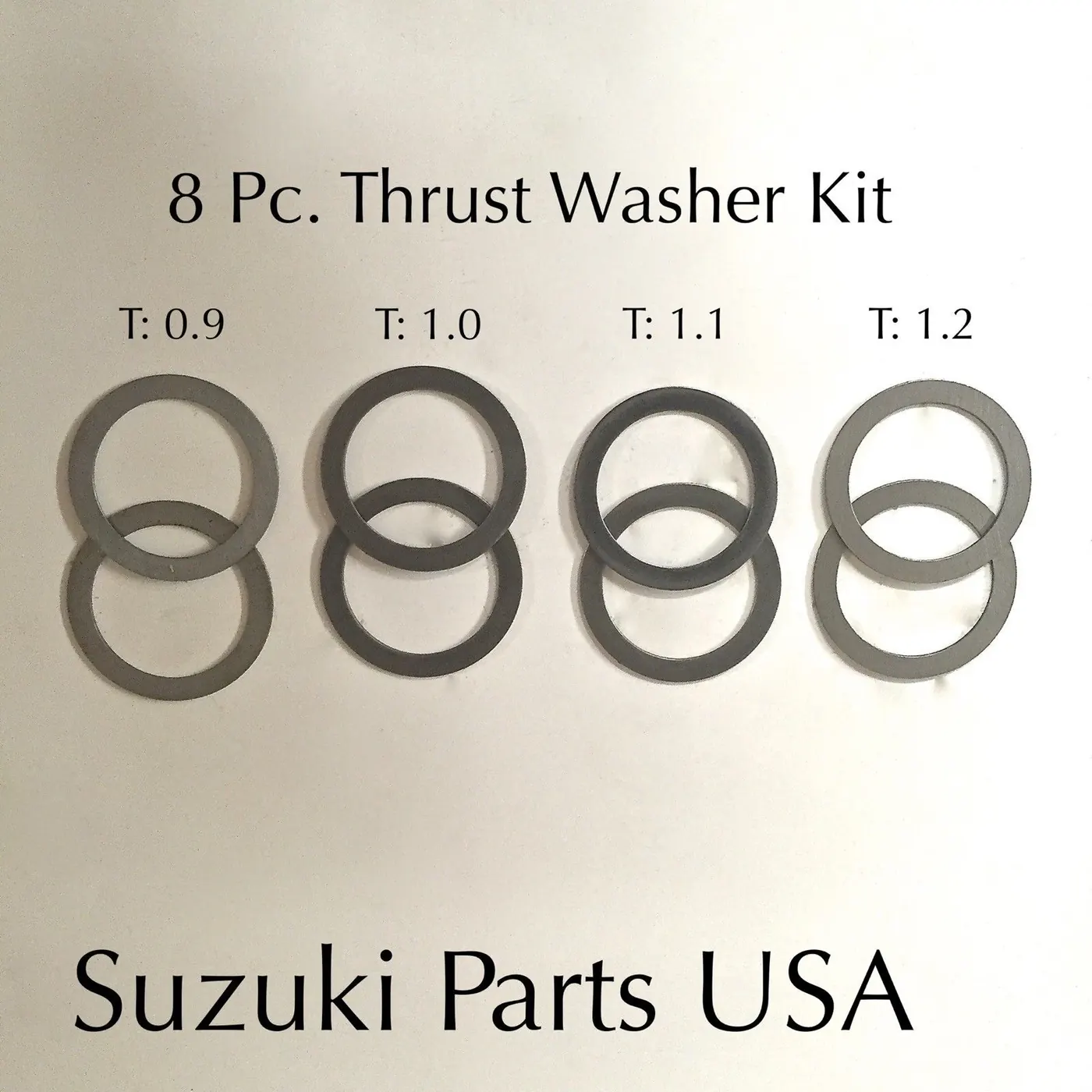 DIFFERENTIAL THRUST WASHER KIT / FRONT OR REAR (OEM) – SAMURAI ’85-’95