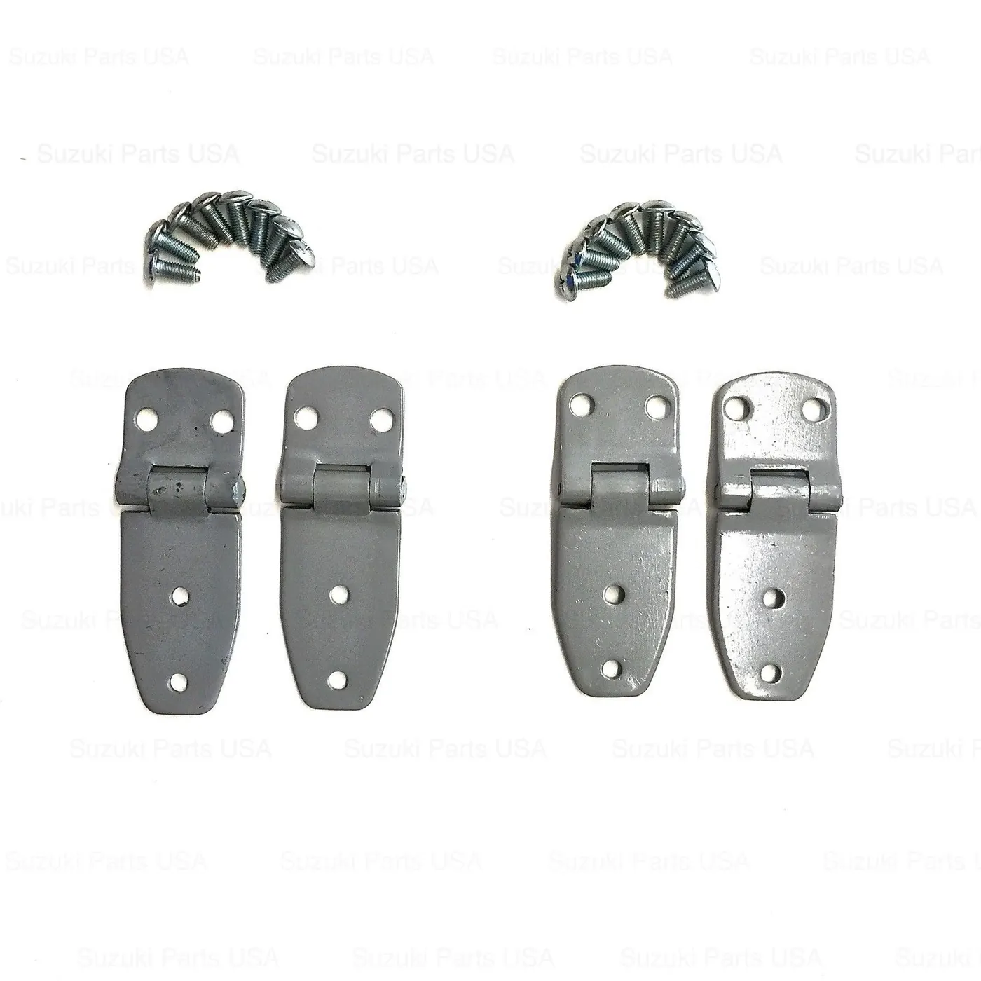 DOOR HINGES PLUS SCREWS (RH / LH) (OEM) – SAMURAI ’80-’95