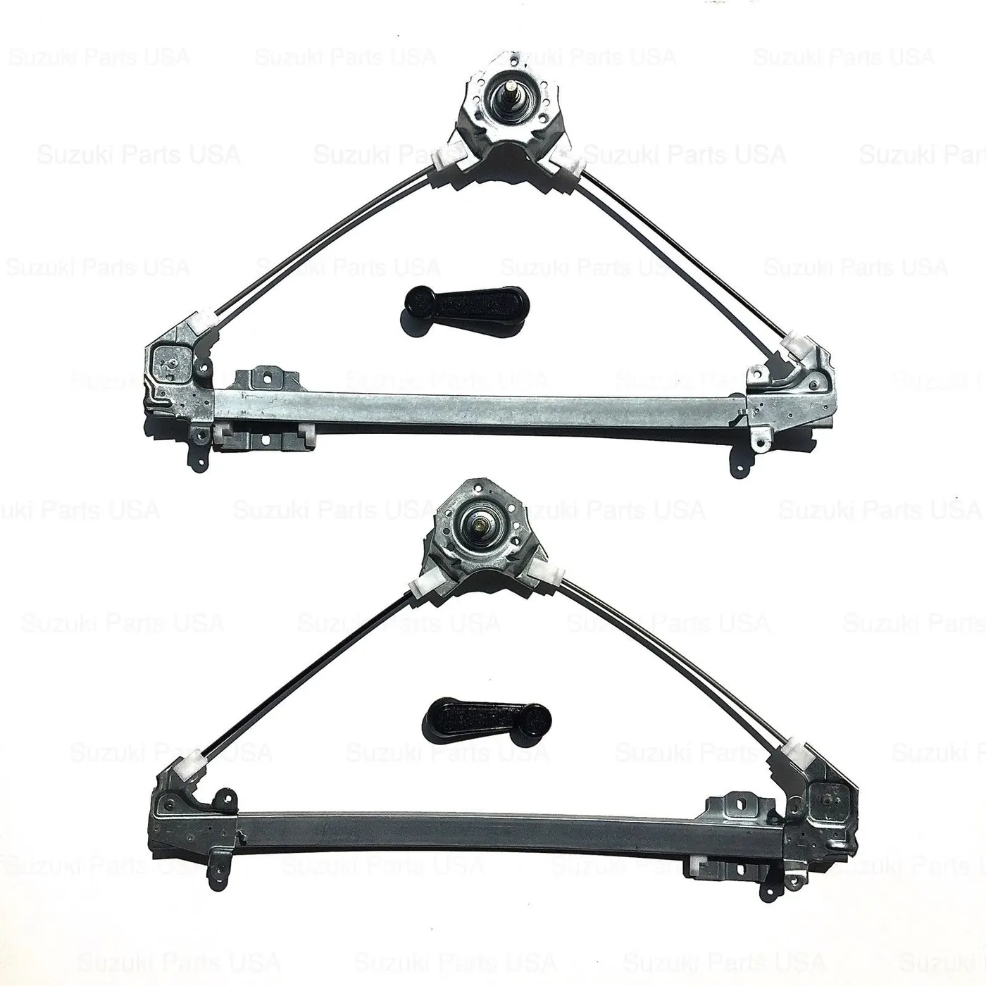 MANUAL WINDOW REGULATORS BLK – 2 DOOR – TRACKER / SIDEKICK / VITARA ’89-’98
