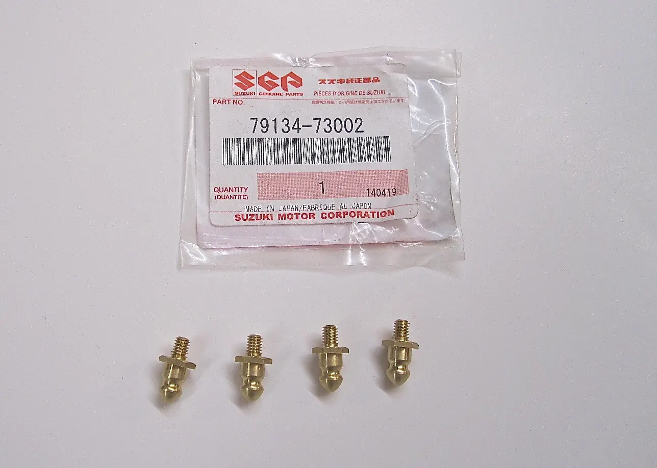 SOFT-TOP THREADED BRASS POST FOR TAILGATE (OEM/SGP) – SAMURAI ’80-’95
