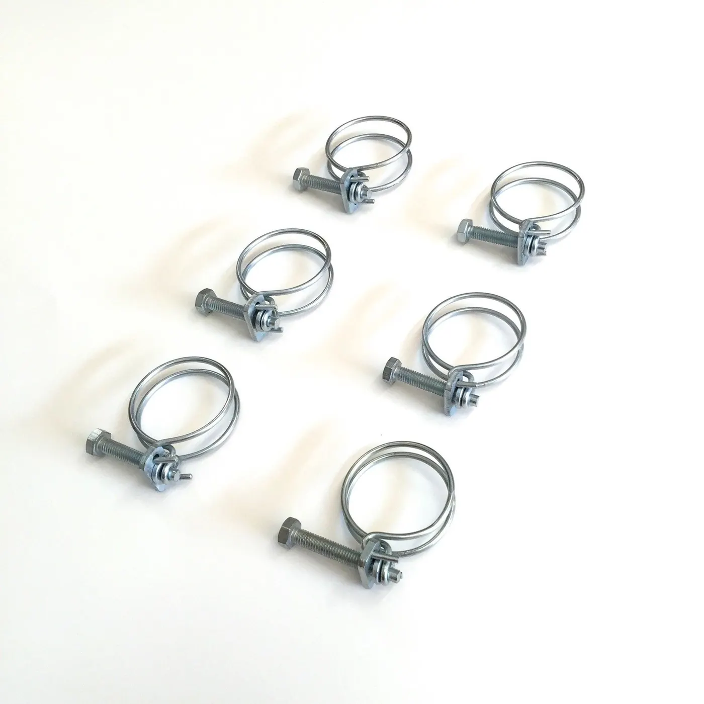 QTY 6 – COOLANT / RADIATOR HOSE CLAMPS 1 1/2″ – SAMURAI / SIDEKICK