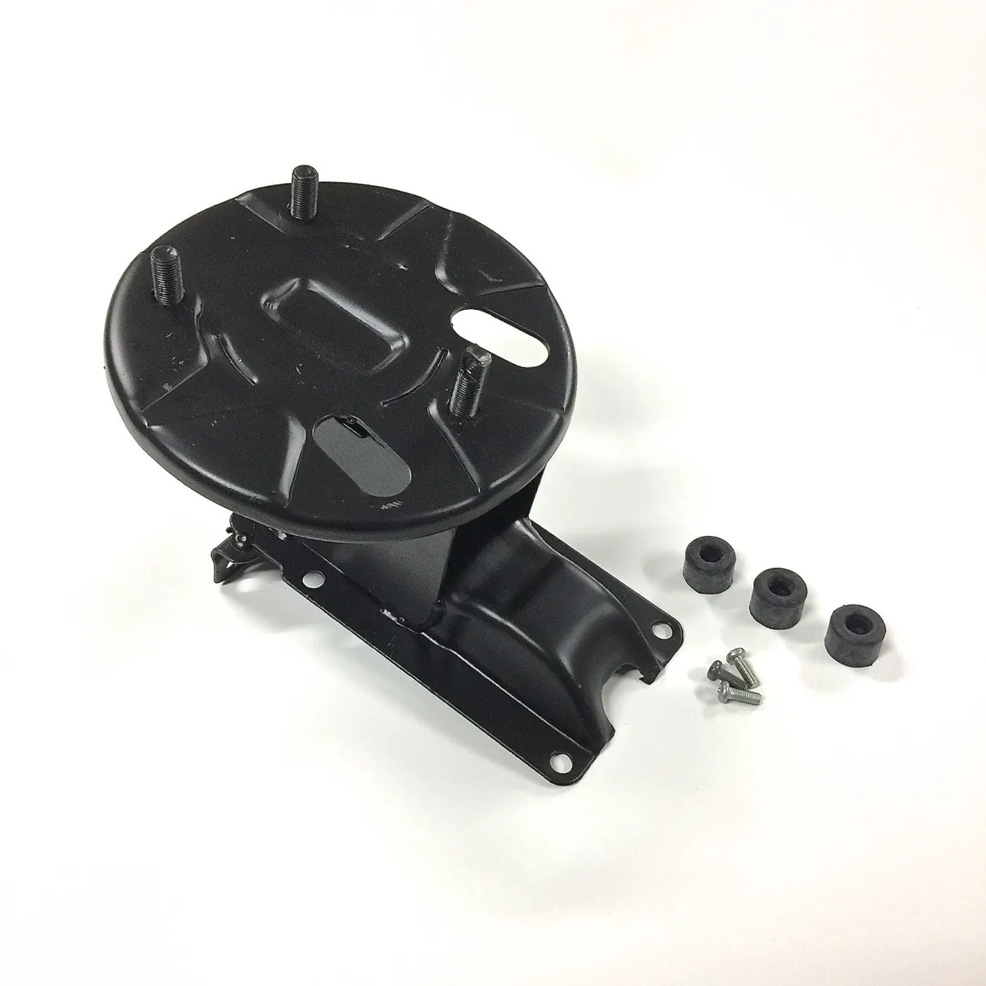 SPARE TIRE CARRIER MOUNT W/ BUMPERS / SCREWS (OEM) – SAMURAI ’85-’93
