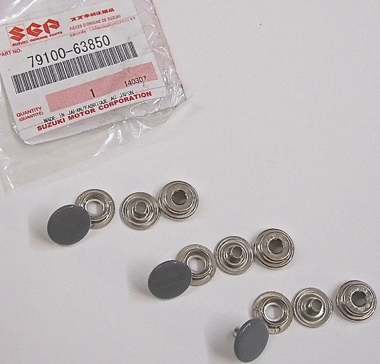 SOFT-TOP SNAPS / 12 PC KIT (OEM/SGP) – SAMURAI/SIDEKICK/TRACKER ’85-’95