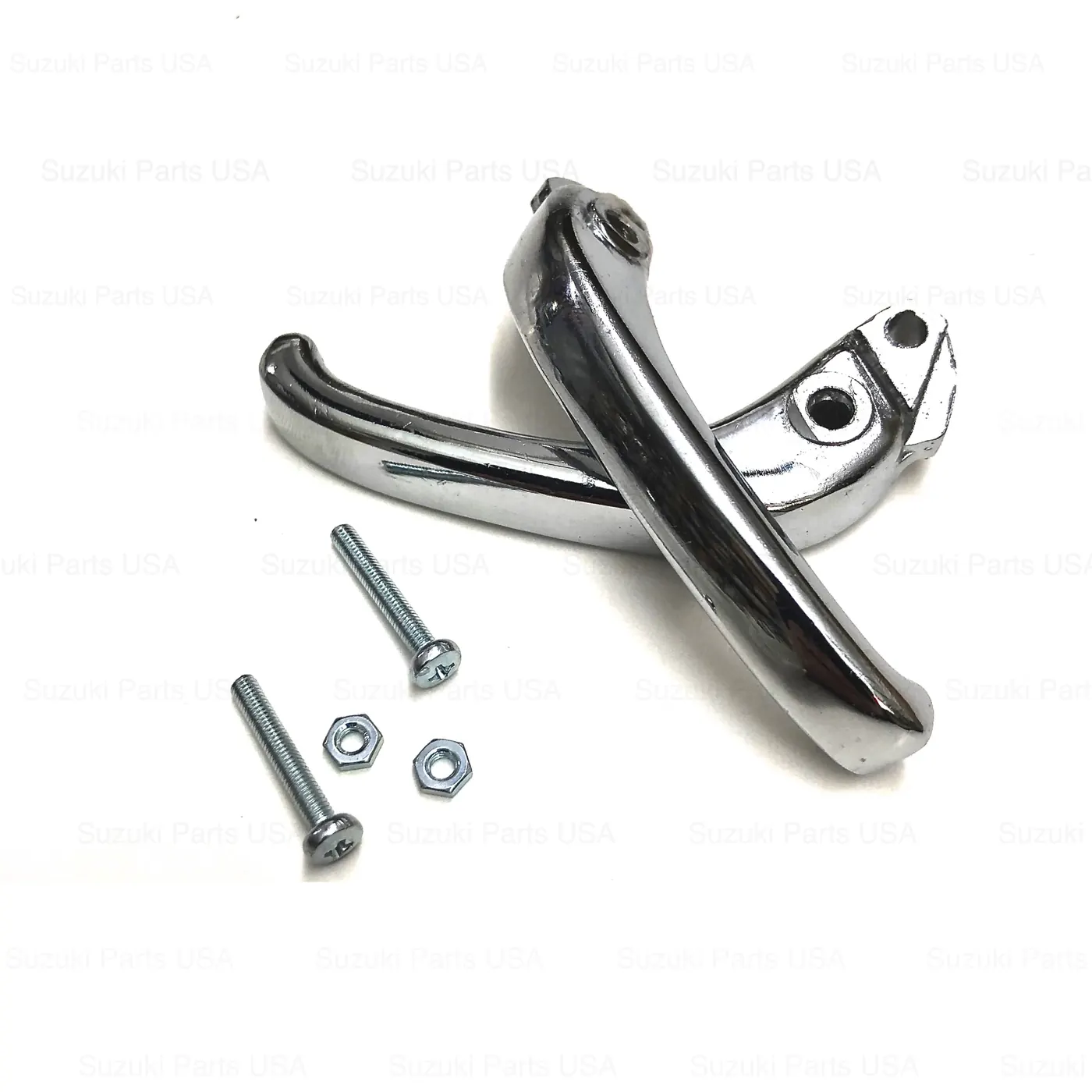 ALL-METAL INTERIOR DOOR HANDLES (CHROME) – SAMURAI ’80-’95