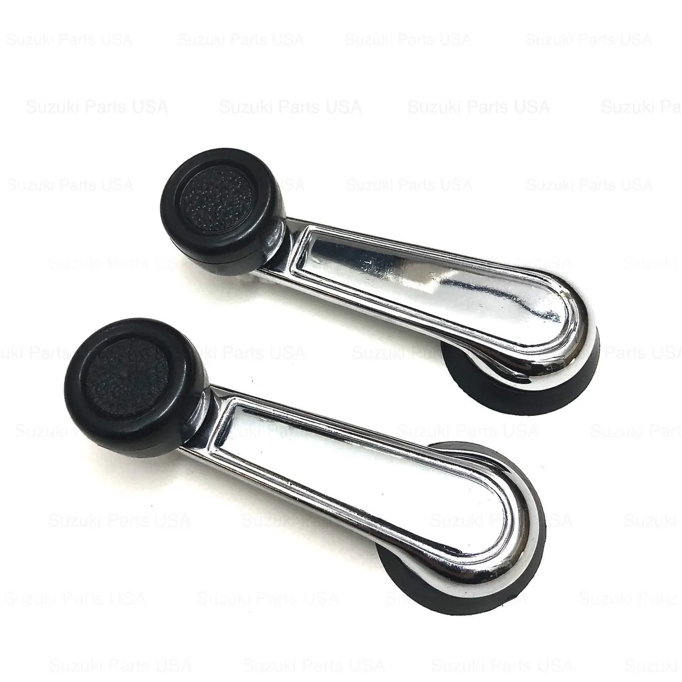 ALL-METAL WINDOW HANDLES (CHROME) – SAMURAI ’80-’95