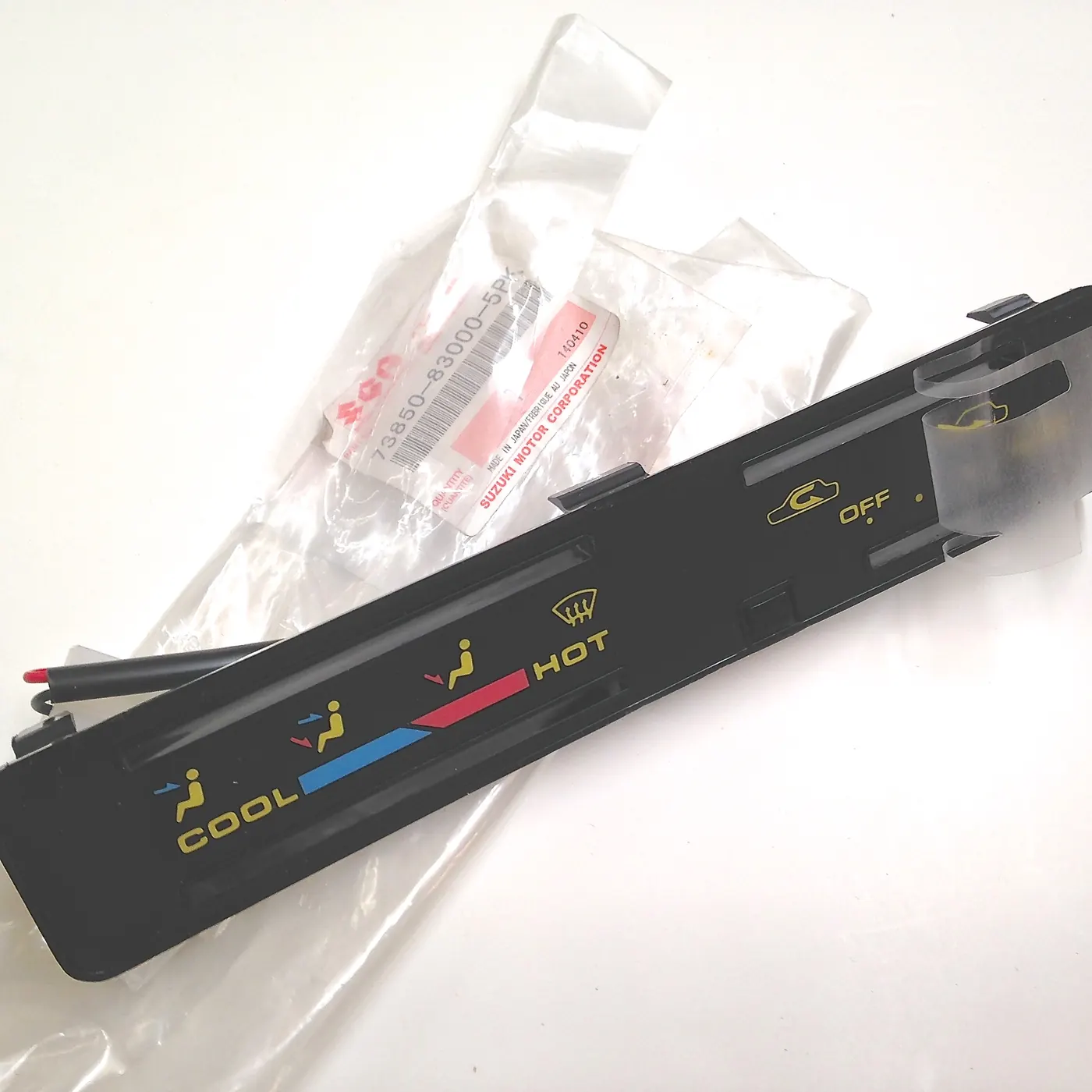 HEATER CONTROL PANEL (OEM/SGP) – SAMURAI ’85-’88