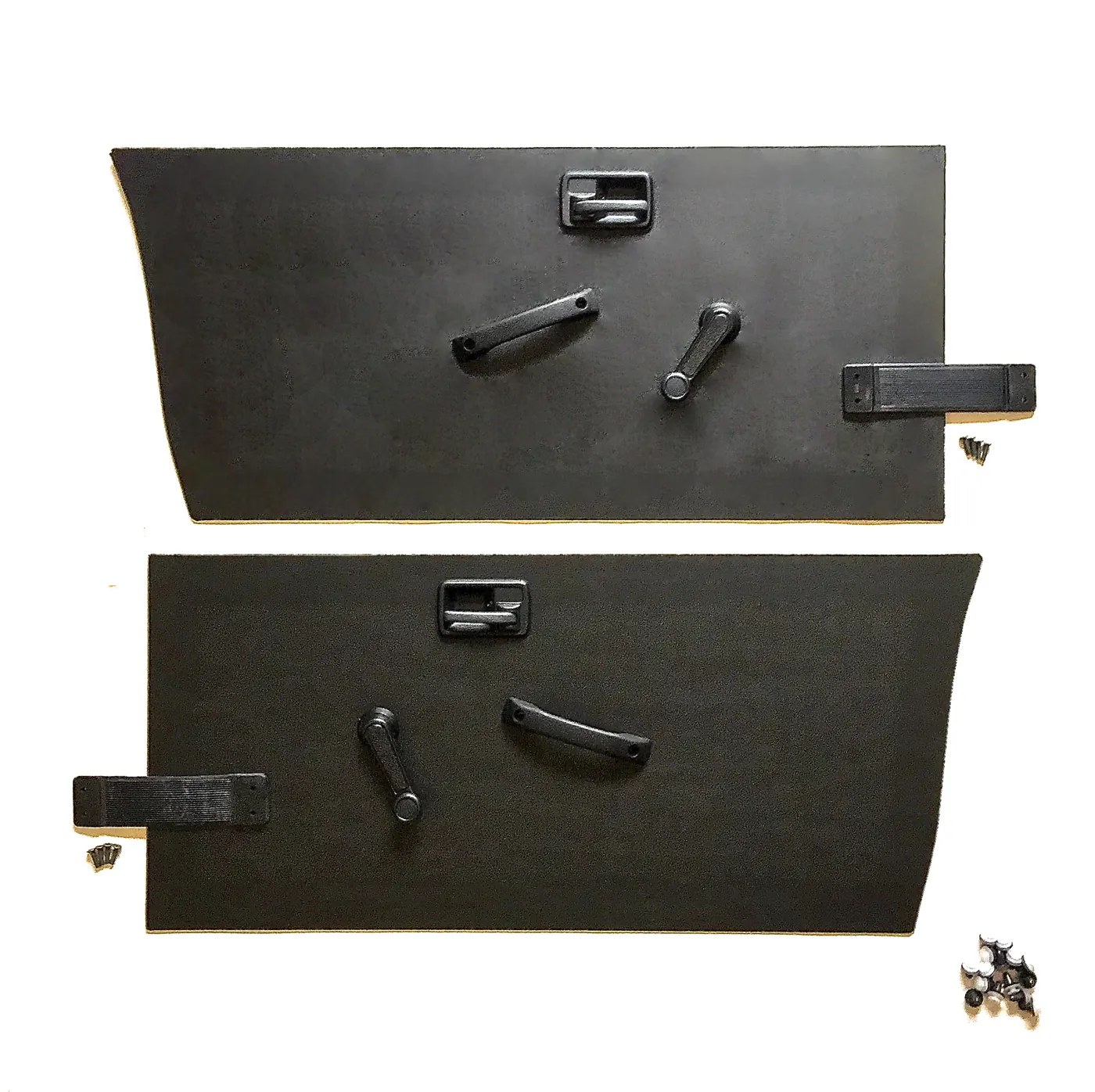 COMPLETE DOOR PANEL KIT / BLACK (OEM) – SAMURAI ’94-’95 (see description)