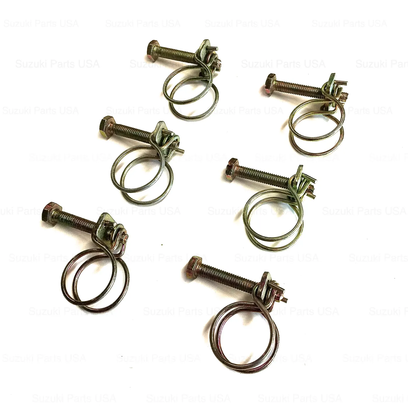 QTY 6 – HOSE CLAMPS (1- 3/4″) – SAMURAI ’80-’95