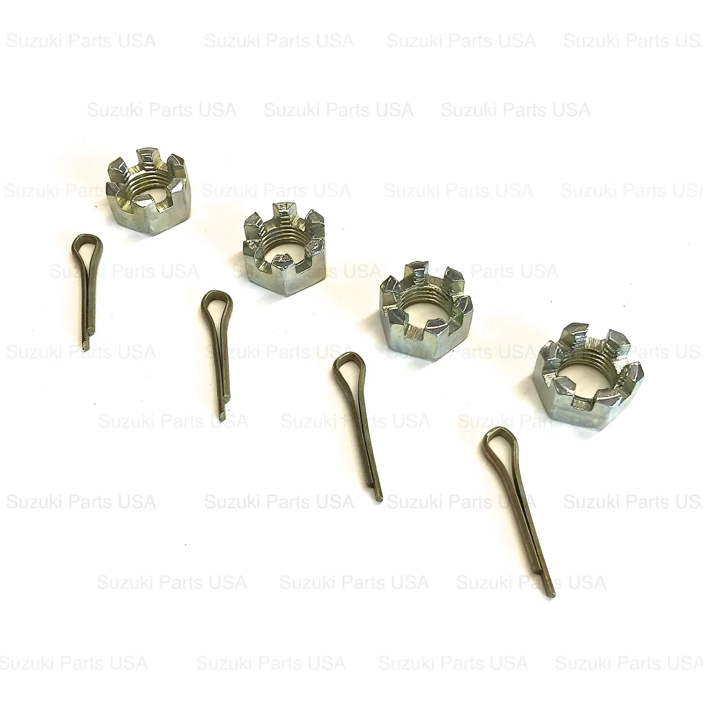 TIE ROD / DRAG ARM – NUT / COTTER SET (OEM) – SAMURAI ’80-’95