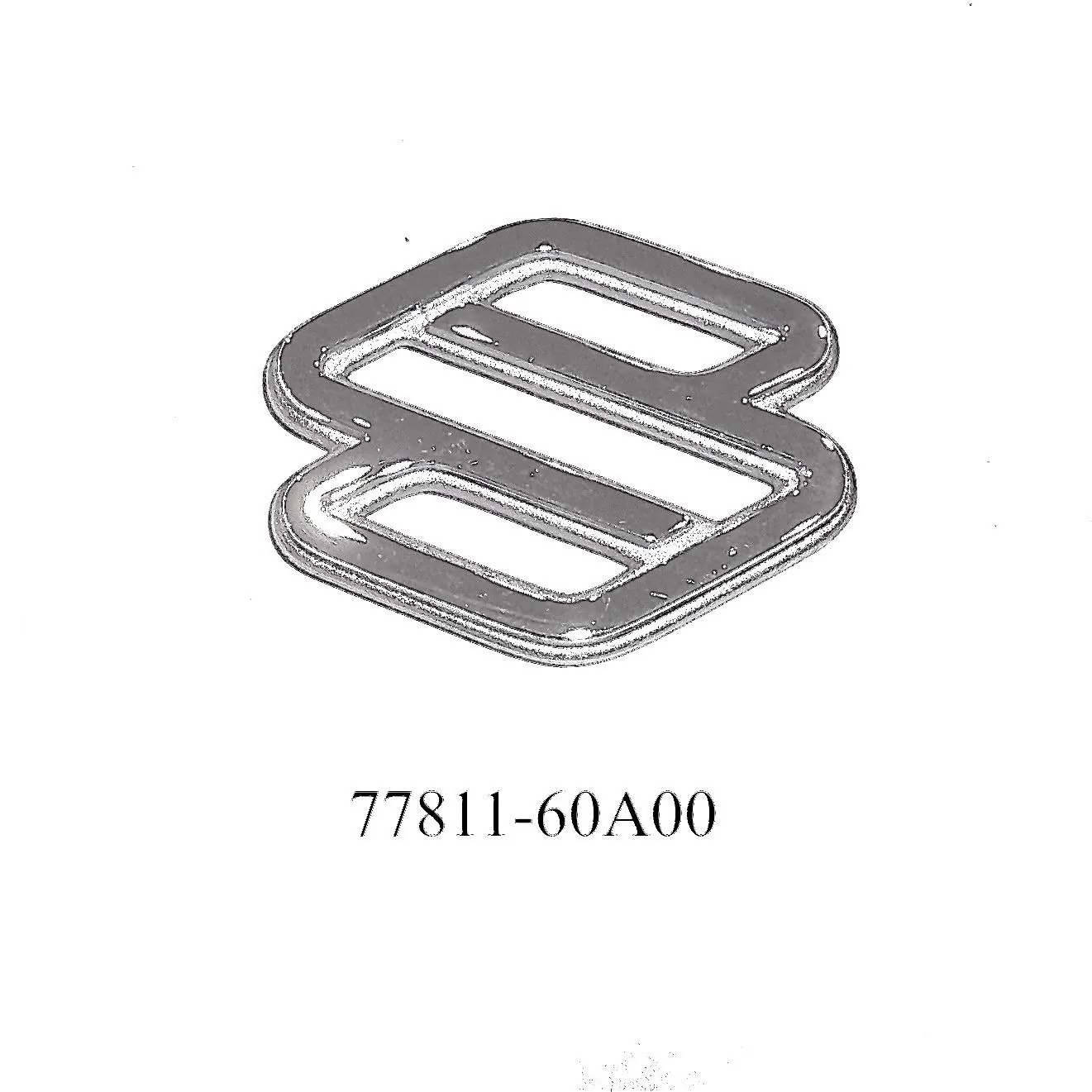 SUZUKI “S” GRILL EMBLEM (OEM) – SAMURAI ’90-’95
