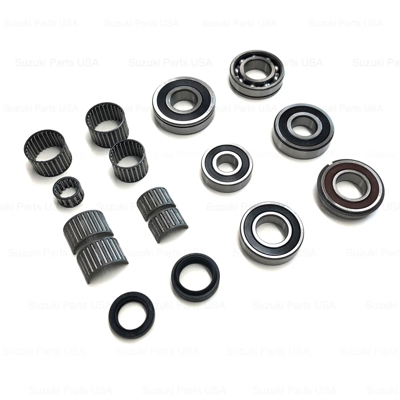 TRANSMISSION REBUILD: ROLLER / NEEDLE BEARING, OIL SEAL – SAMURAI 86′-95′