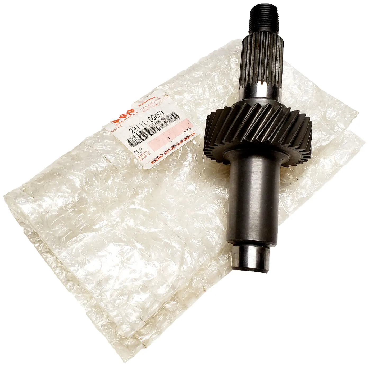 INPUT SHAFT (NT:31) – SAMURAI ’80-’84