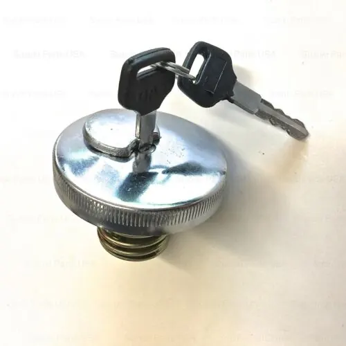 “ALL METAL” LOCKING GAS CAP W/ 2 KEYS